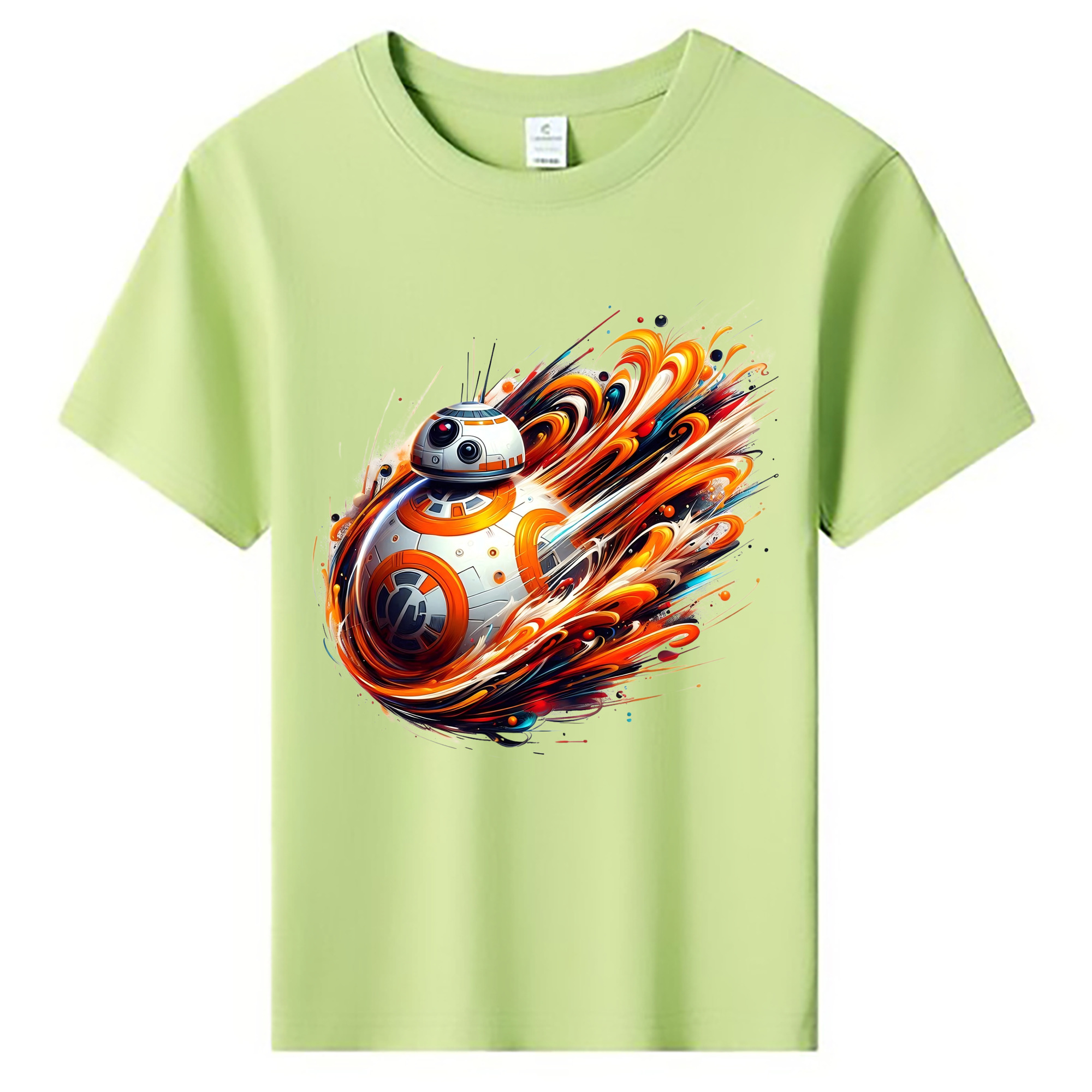 （画像用） スター・ウォーズ Star Wars 綿100％キッズTシャツ（フロントプリント）